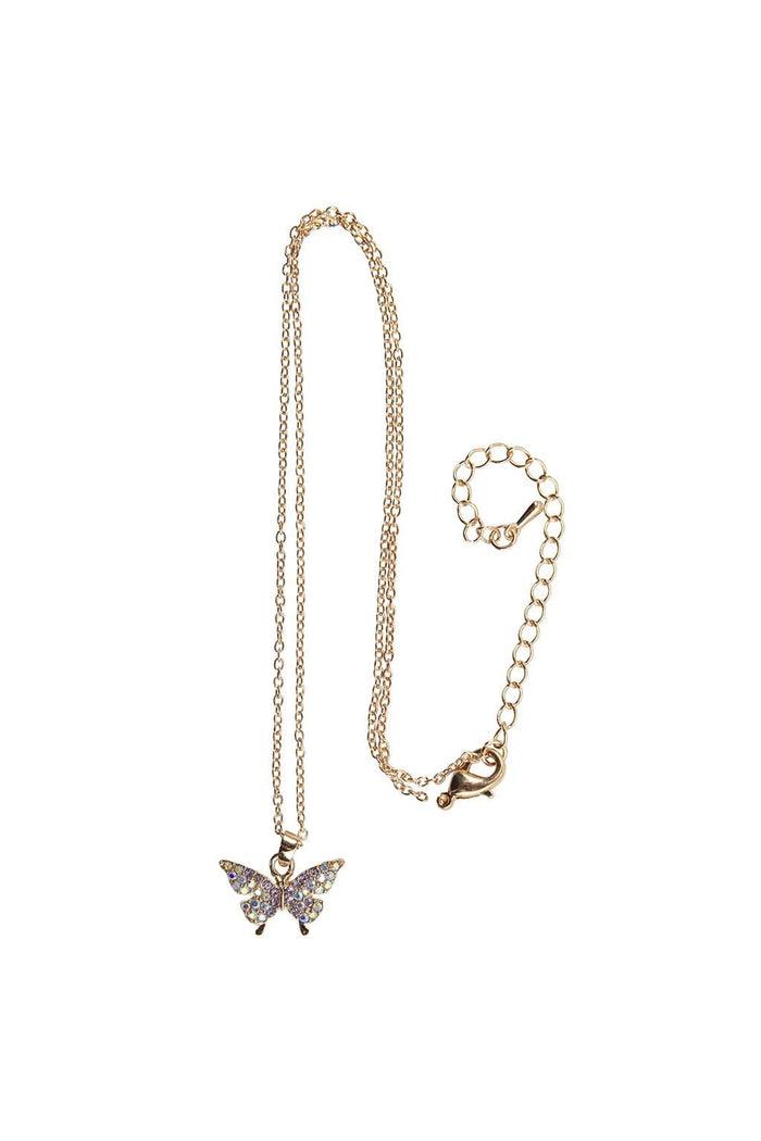 Collier Boutique - Gemme papillon - La Ribouldingue