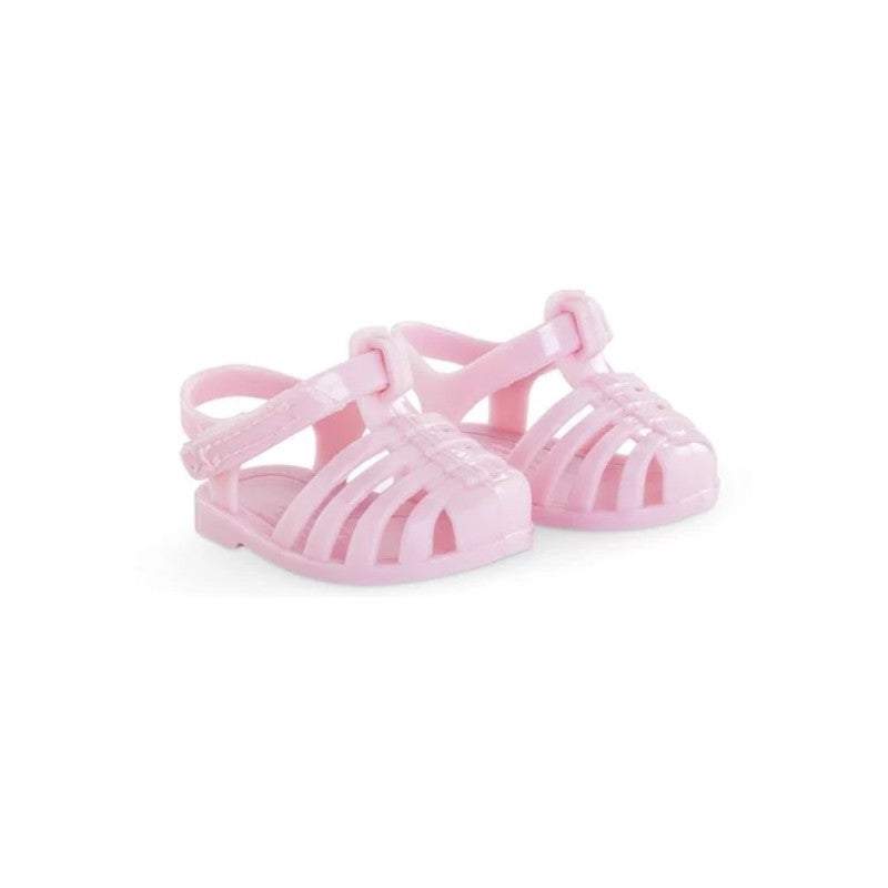 Pink sandals for 36 cm doll