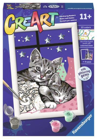 CreArt - Chatons endormis - La Ribouldingue