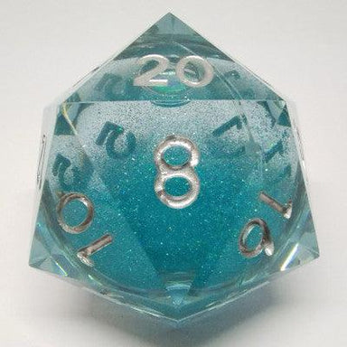 D20 "Liquid Core" Jumbo 55mm - Bleu - La Ribouldingue