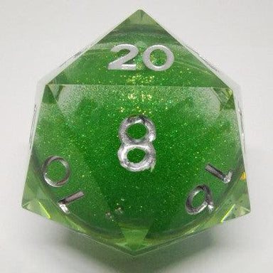 D20 "Liquid Core" Jumbo 55mm - Vert - La Ribouldingue