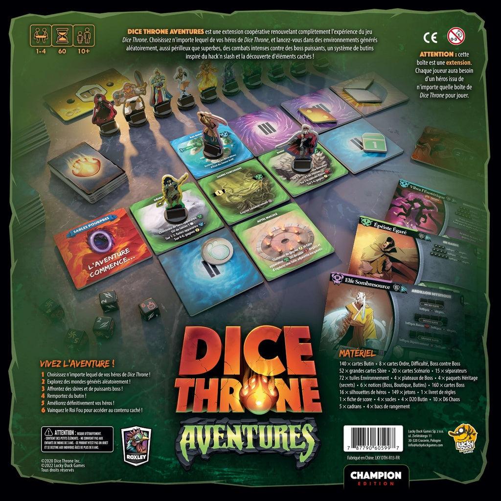 Dice Throne Aventures (Ext) (Fr) - La Ribouldingue