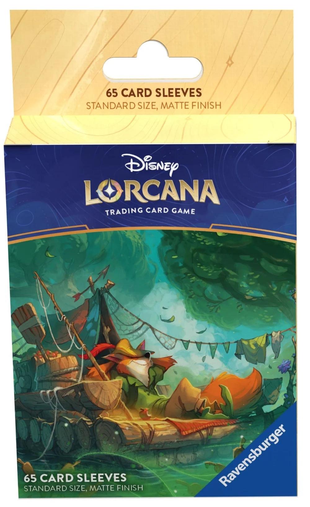 Disney Lorcana: Into the Inlands - Card sleeves - Robin des Bois - La Ribouldingue