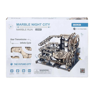 DIY Circuit de Billes - Marble Night city (Bil) - La Ribouldingue