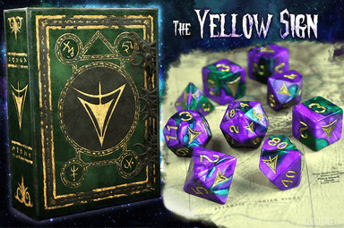 Elder Dice - Yellow Sign of Hastur - La Ribouldingue