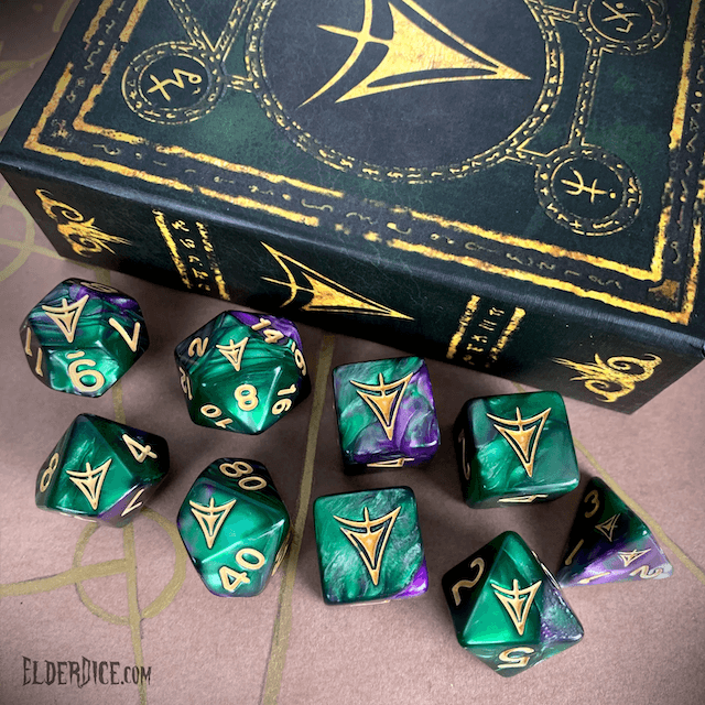 Elder Dice - Yellow Sign of Hastur - La Ribouldingue