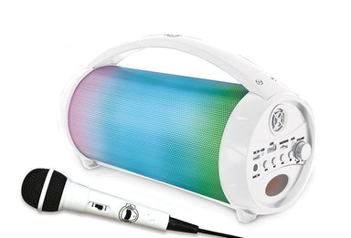 Enceinte Bluetooth portable lumineuse avec micro iParty - La Ribouldingue