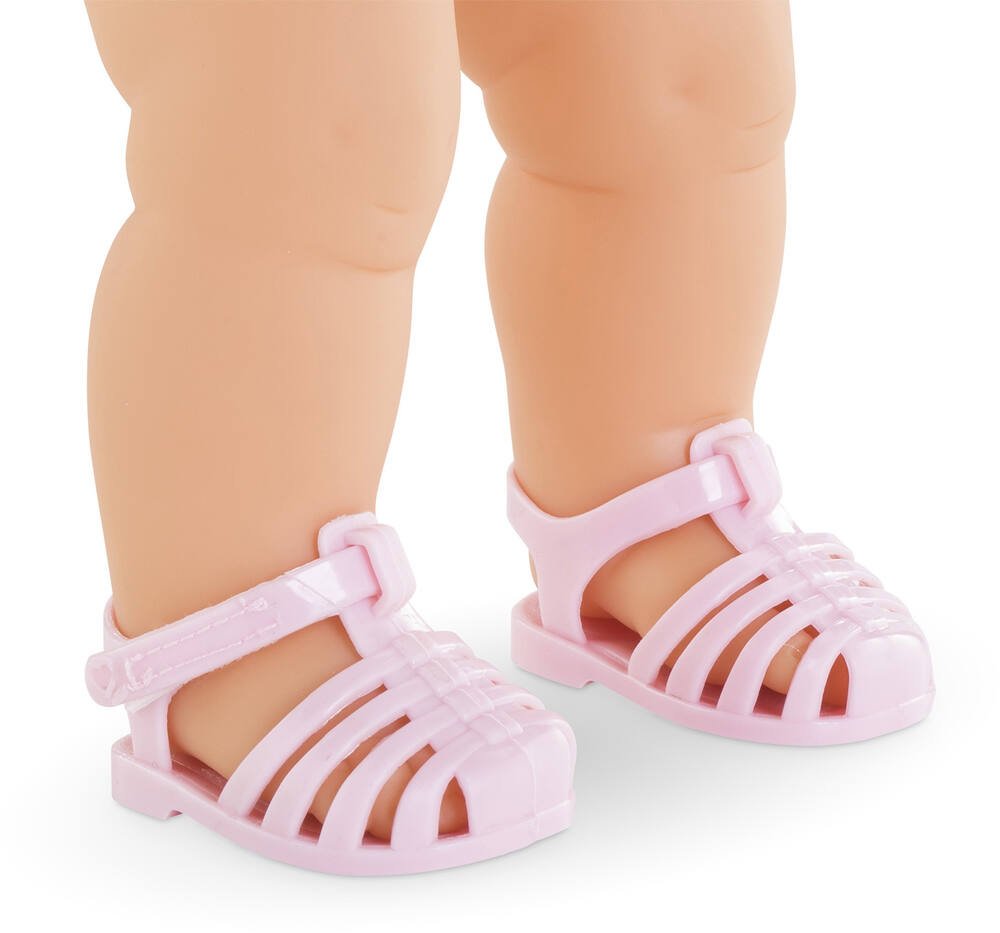 Pink sandals for 36 cm doll