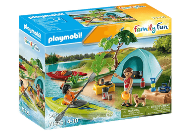 Famille et tente - Family Fun - La Ribouldingue