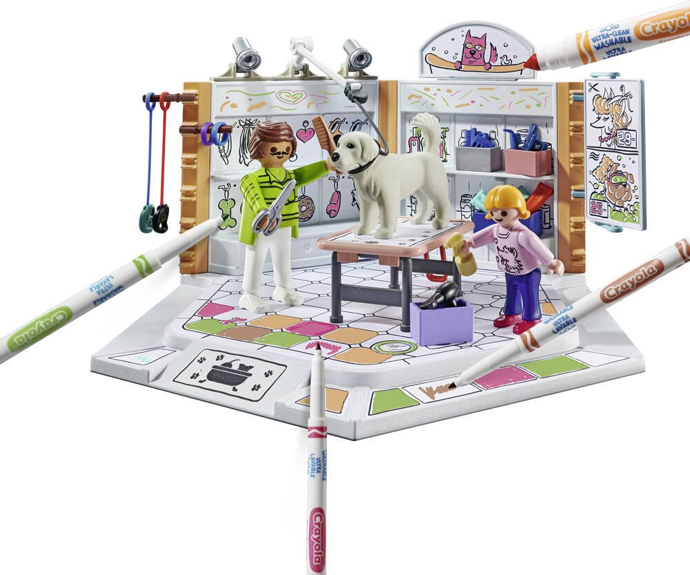 Salon pour chiens - Playmobil Color