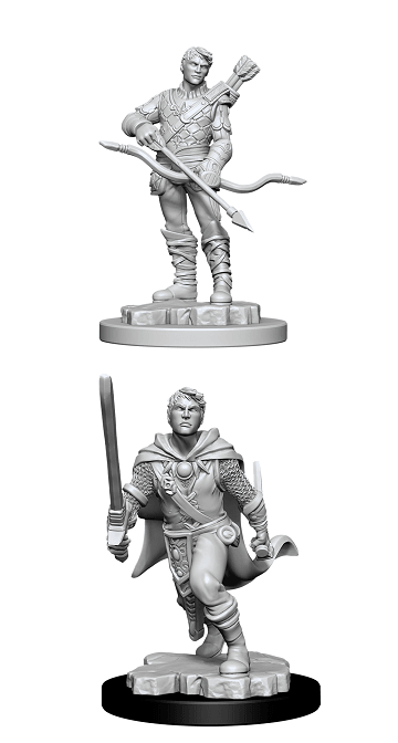 Figurines D&D - Humain Ranger/Rôdeur - La Ribouldingue