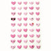 Gommettes Cooky - Emoticons coeurs - La Ribouldingue