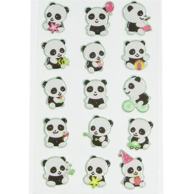 Gommettes Cooky - Pandas - La Ribouldingue