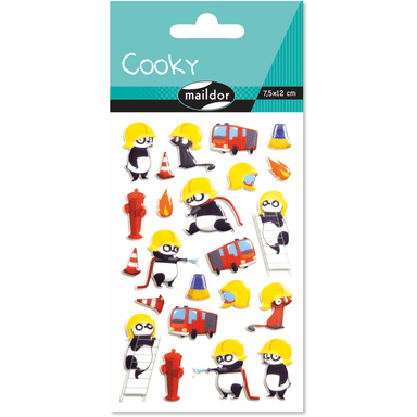 Gommettes Cooky - Pompiers - La Ribouldingue