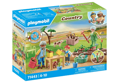 Grands-parents et potager - Country - La Ribouldingue