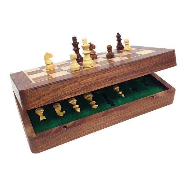 Jeu d'échecs en bois pliant (Multi) - La Ribouldingue