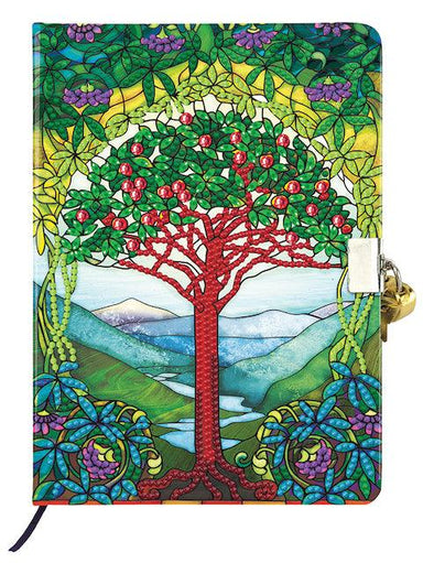 Journal intime Crystal Art - Arbre de vie - La Ribouldingue