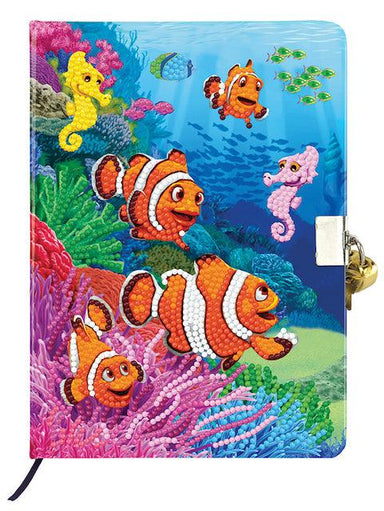 Journal intime Crystal Art - Poissons clowns - La Ribouldingue