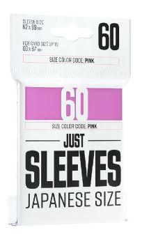 Just sleeves - Japonais Rose - 62 x 89 mm - La Ribouldingue