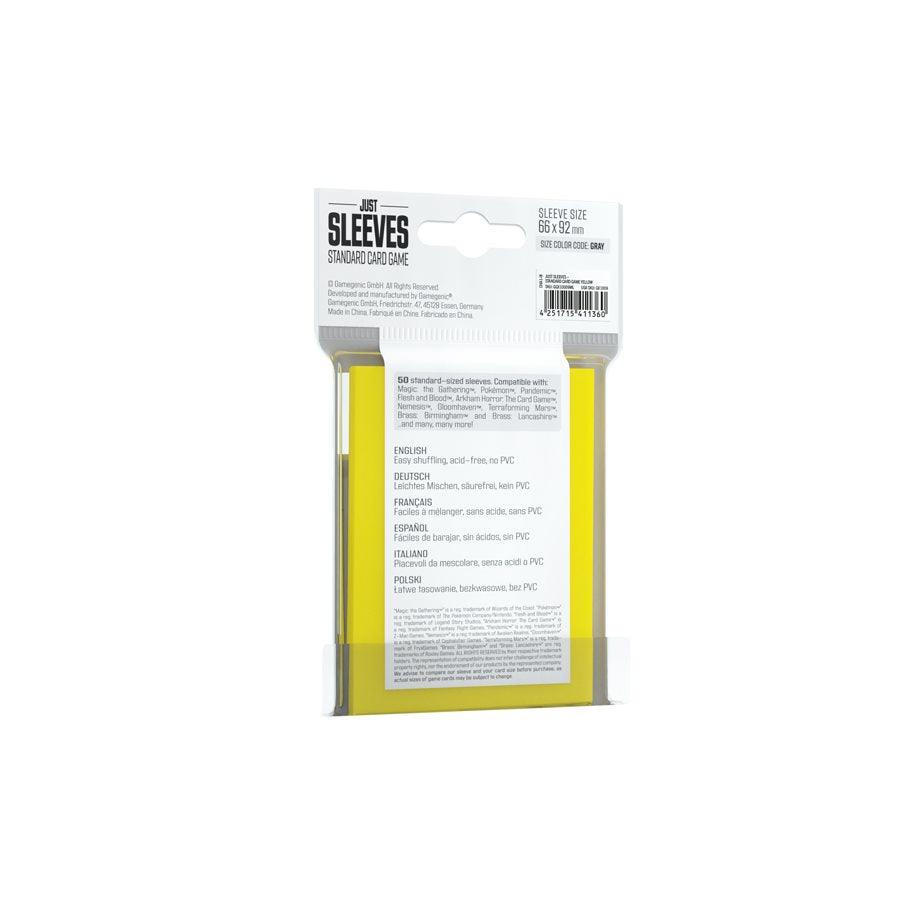 Just sleeves - Standard Jaune - 66 x 92 mm - La Ribouldingue