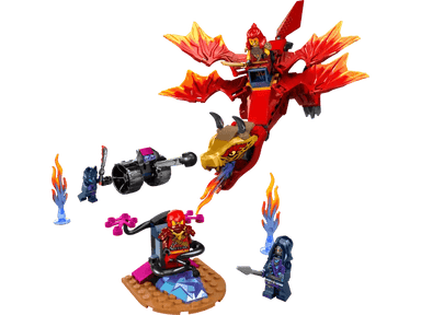 La bataille du dragon source de Kai - Ninjago - La Ribouldingue