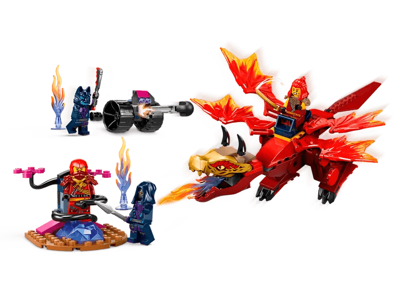 La bataille du dragon source de Kai - Ninjago - La Ribouldingue