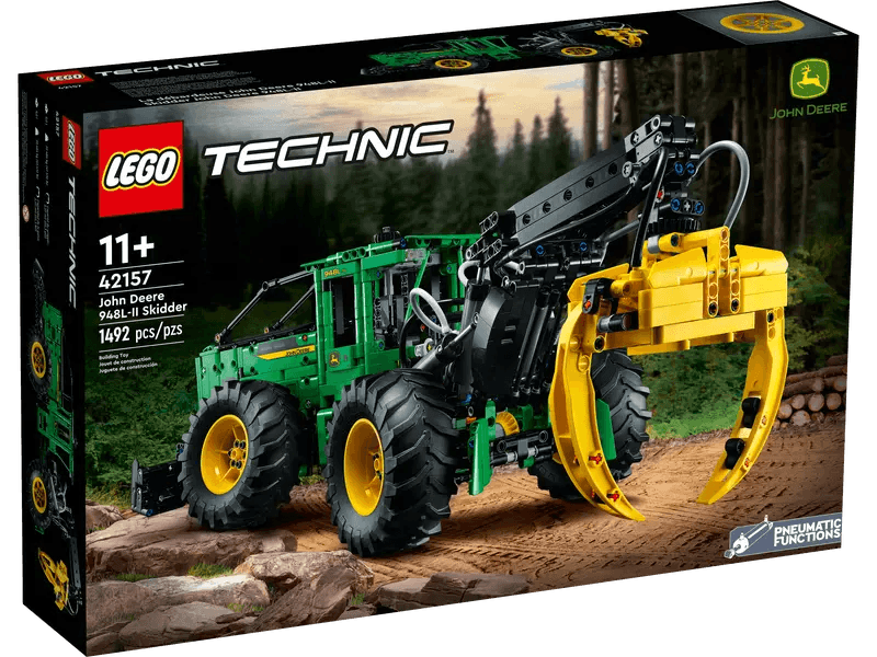 La débardeuse John Deere 948L-II - Technic - La Ribouldingue