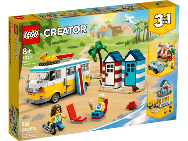 La fourgonnette de camping de plage - Creator - La Ribouldingue