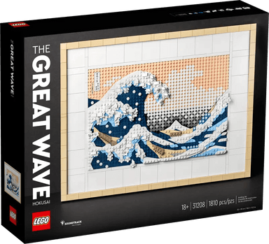 La Grande Vague d'Hokusai - Lego Art - La Ribouldingue