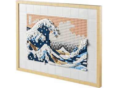 La Grande Vague d'Hokusai - Lego Art - La Ribouldingue