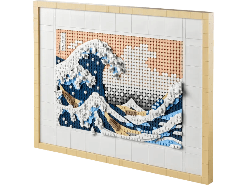 La Grande Vague d'Hokusai - Lego Art - La Ribouldingue