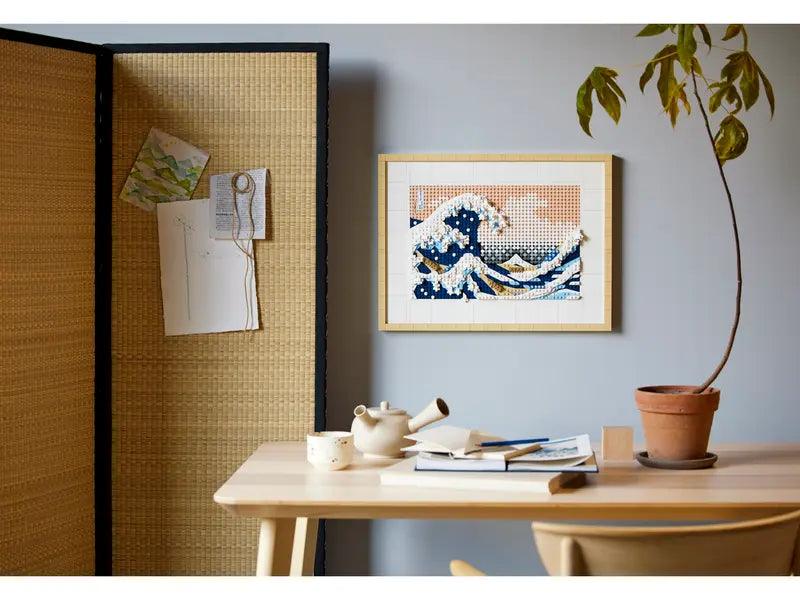 La Grande Vague d'Hokusai - Lego Art - La Ribouldingue