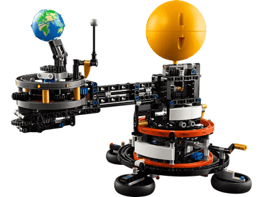 La planète Terre et la Lune en orbite - Technic - La Ribouldingue