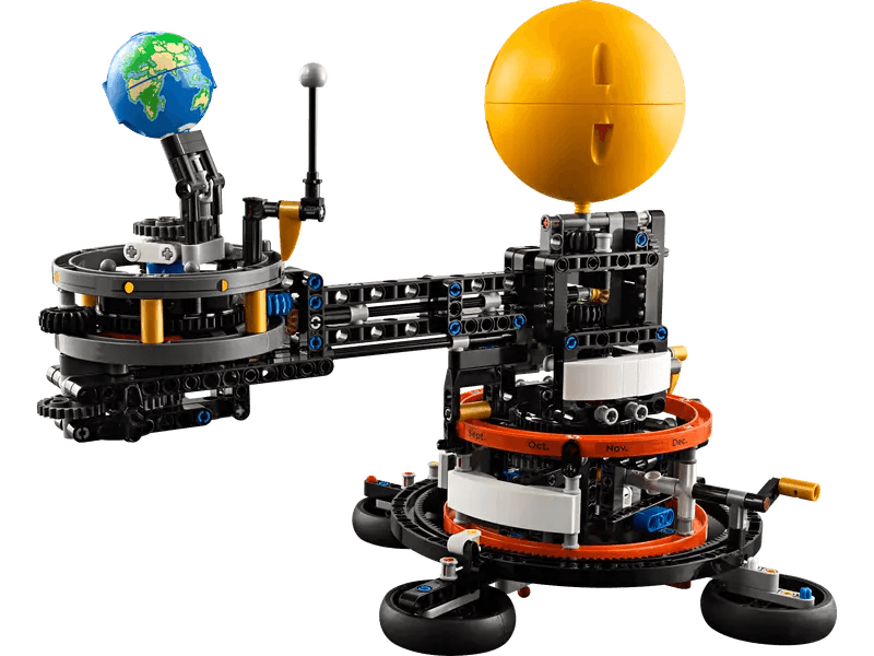 La planète Terre et la Lune en orbite - Technic - La Ribouldingue