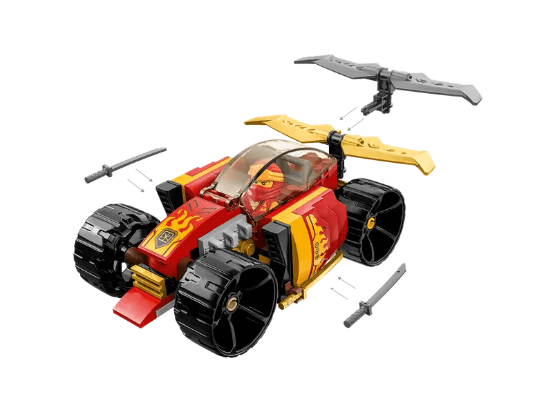 La voiture de course Ninja de Kai - Ninjago - La Ribouldingue