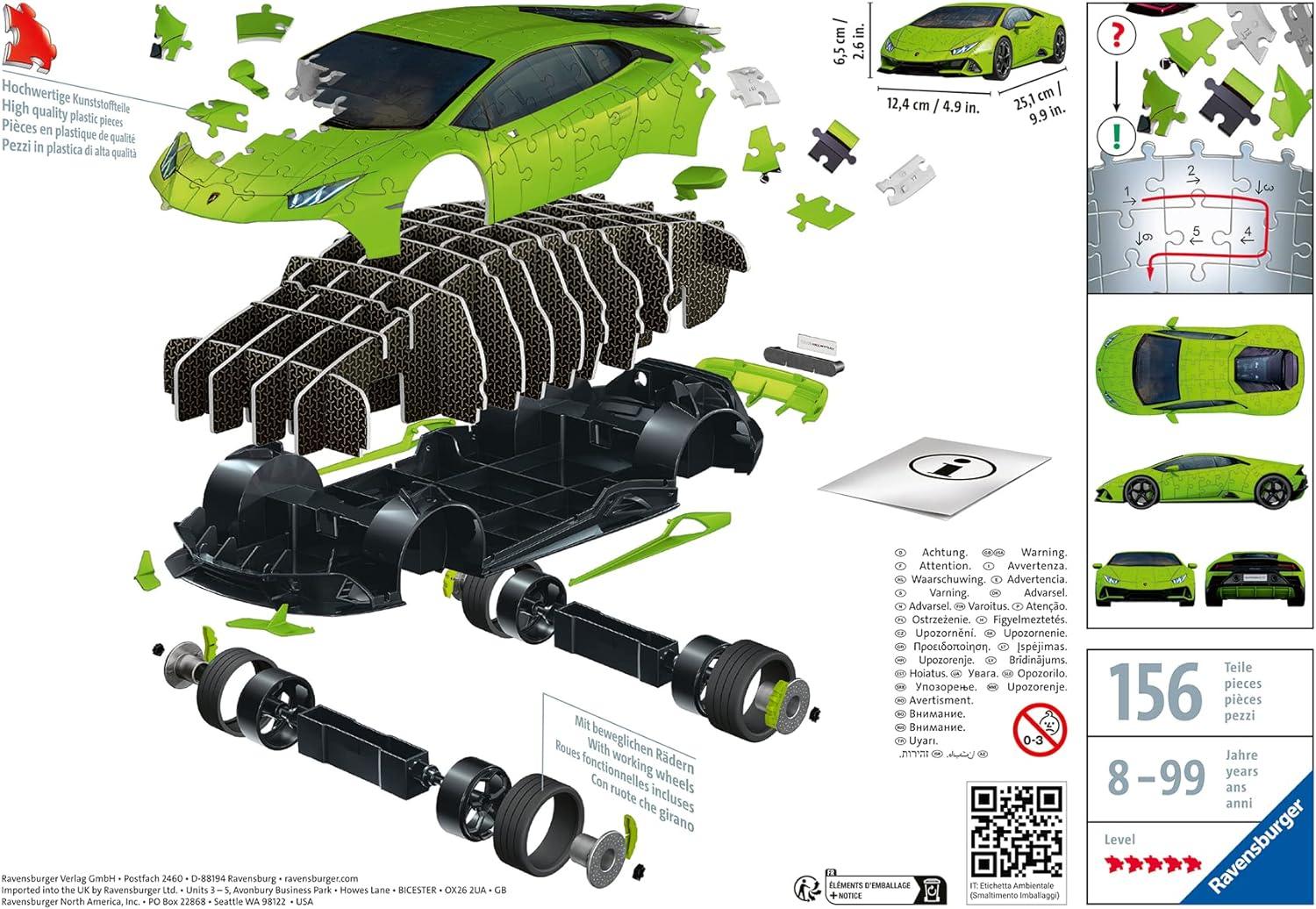 Lamborghini Huracan Evo - 3D - 108 mcx - La Ribouldingue