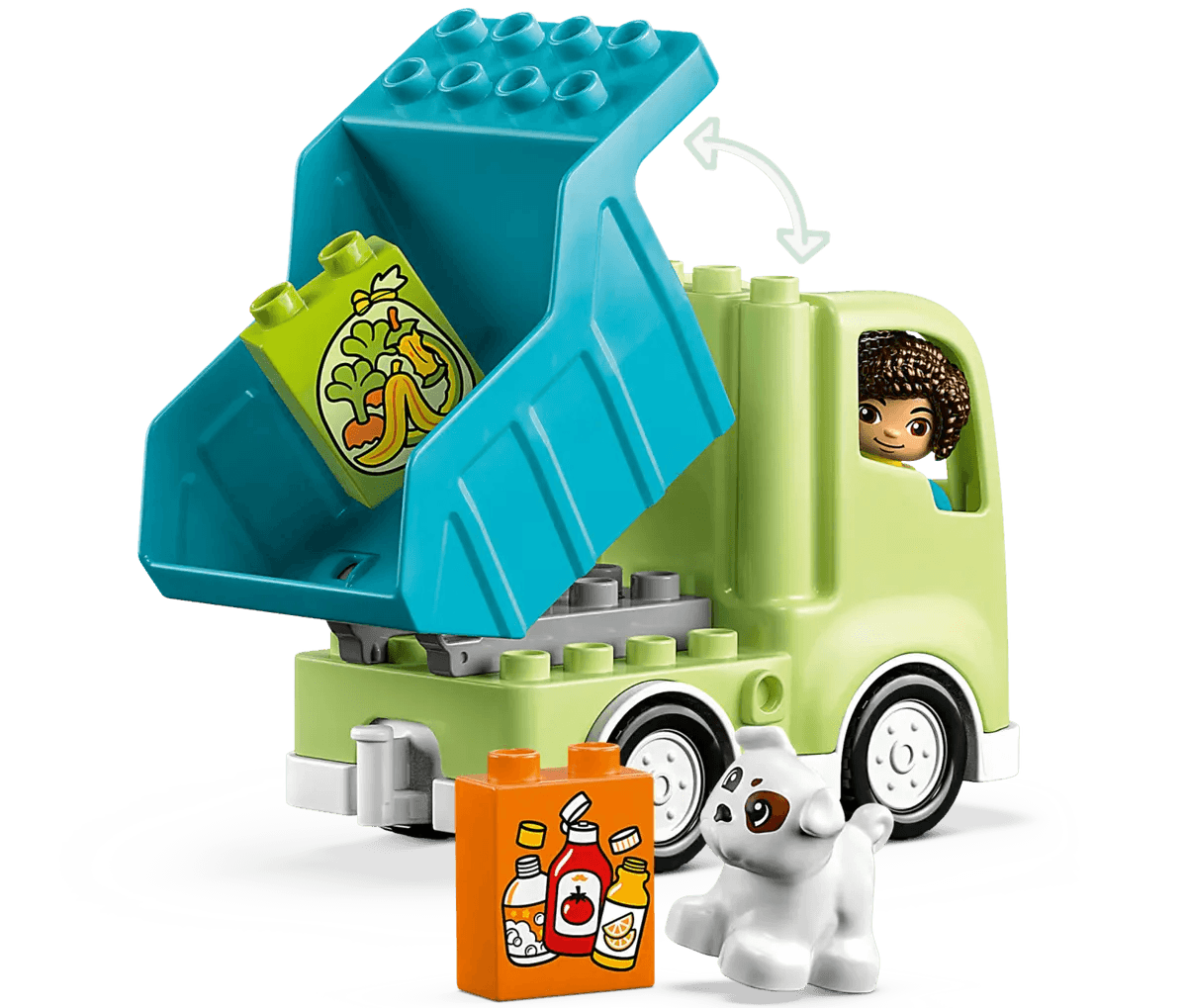 Le camion de recyclage - Duplo - La Ribouldingue