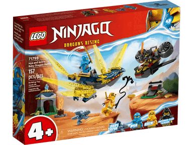 Le combat du bébé dragon de Nya et Arin - Ninjago - La Ribouldingue