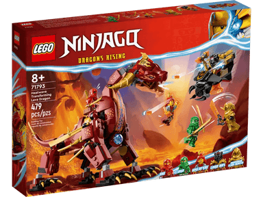 Le dragon de lave transformable de Heatwave - Ninjago - La Ribouldingue