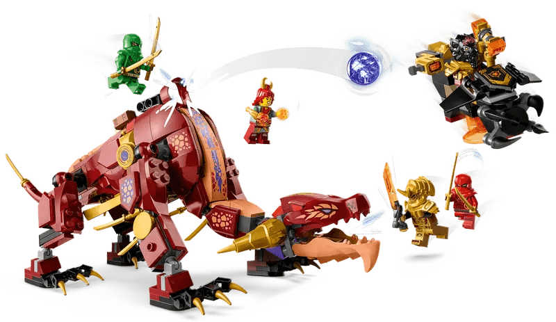 Le dragon de lave transformable de Heatwave - Ninjago - La Ribouldingue