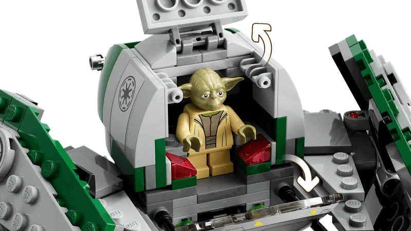 Le Jedi Starfighter de Yoda - Star Wars - La Ribouldingue