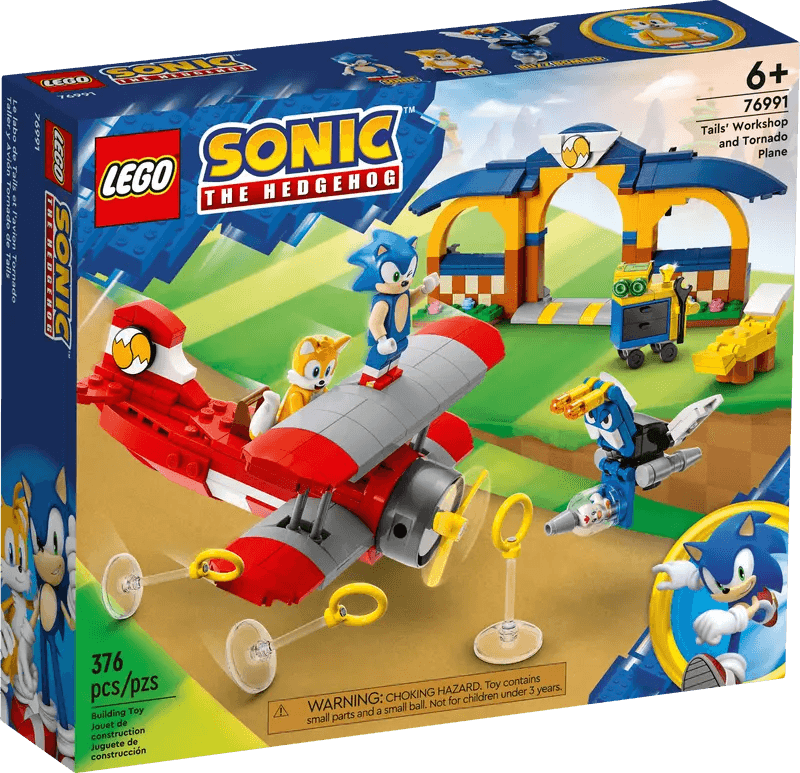 Le labo de Tails et l’avion Tornado - Sonic - La Ribouldingue