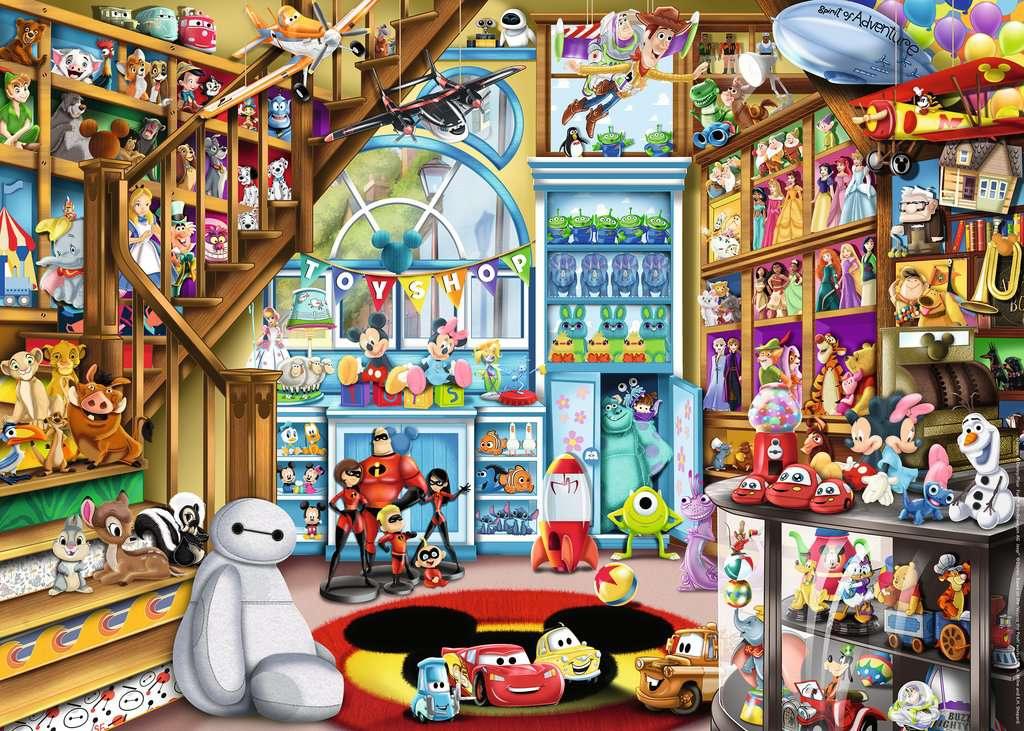 Le magasin de jouets Disney - 1000 mcx - La Ribouldingue