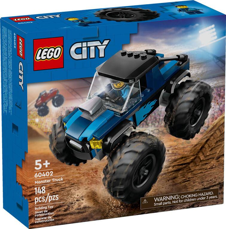 Le Monster Truck bleu - City - La Ribouldingue