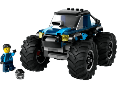 Le Monster Truck bleu - City - La Ribouldingue