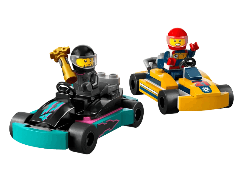 Les karts et les pilotes de course - City - La Ribouldingue