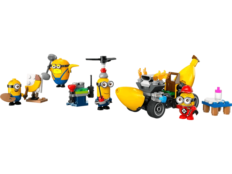 Les Minions et la voiture-banane - Minions - La Ribouldingue