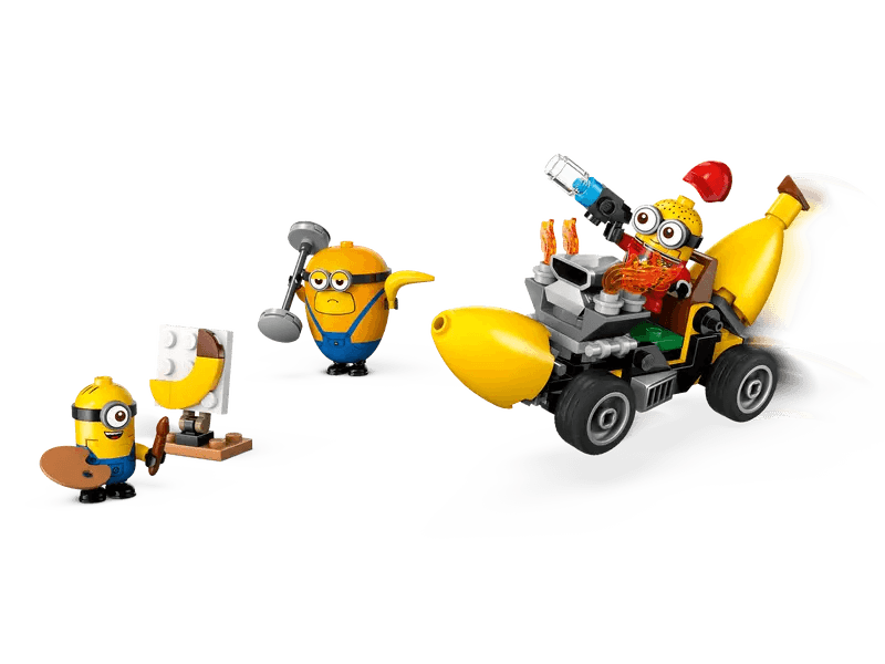 Les Minions et la voiture-banane - Minions - La Ribouldingue