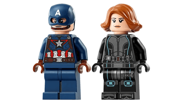 Les motos de Black Widow et de Capitaine America - Marvel - La Ribouldingue