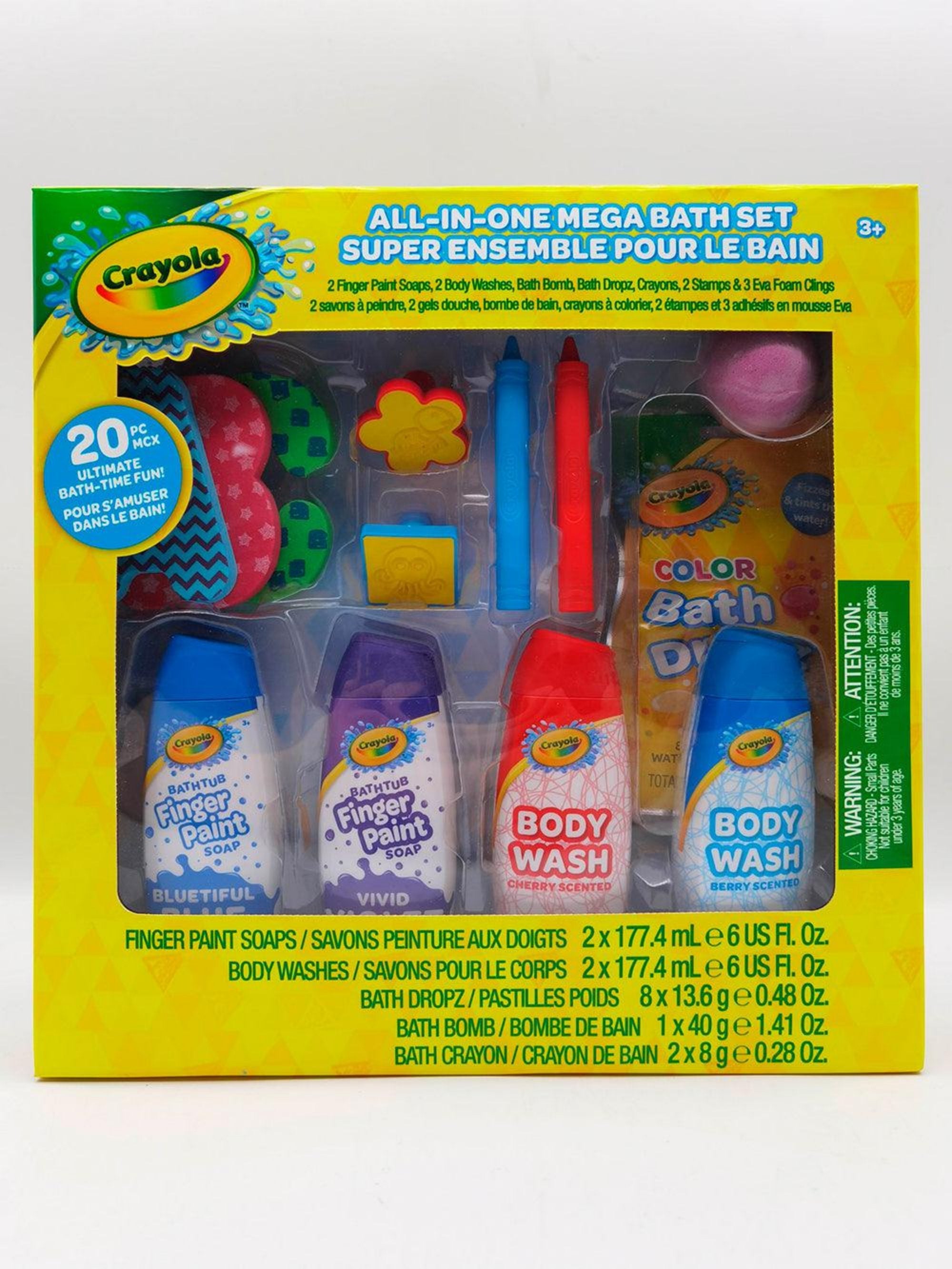 All in one Mega Bath Set - Crayola